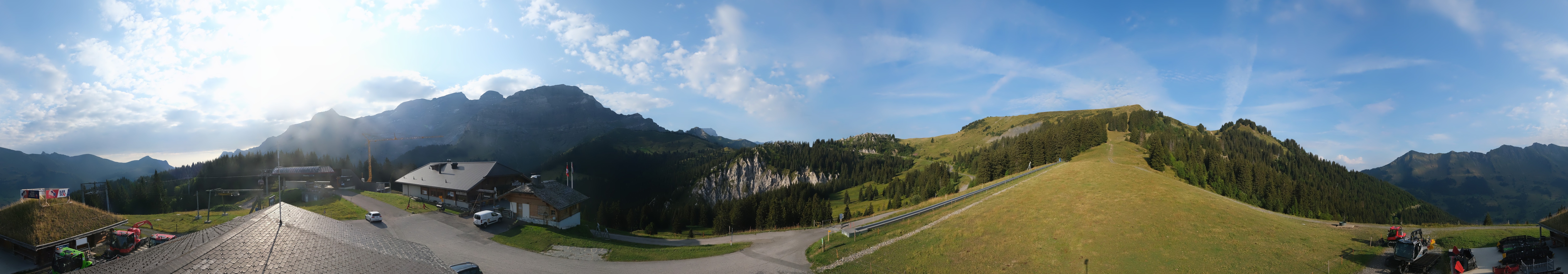 Archiv Foto Webcam Villars Gryon Diablerets Isenau Panorama