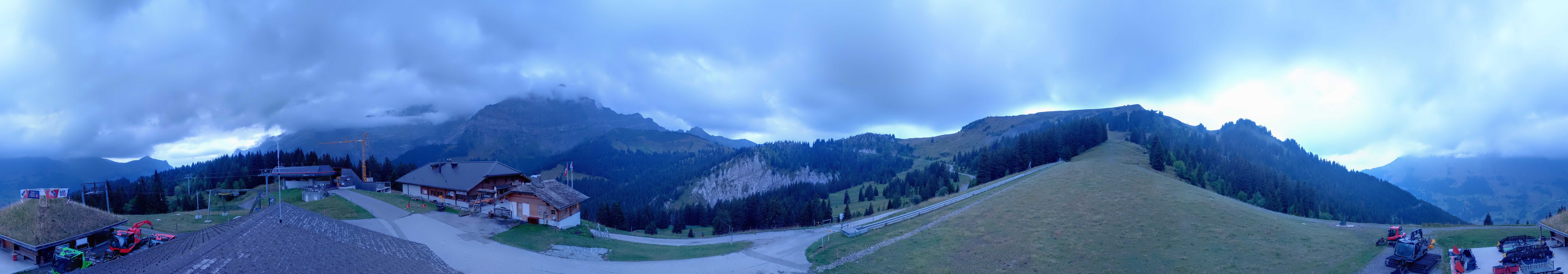 Archiv Foto Webcam Villars Gryon Diablerets Isenau Panorama