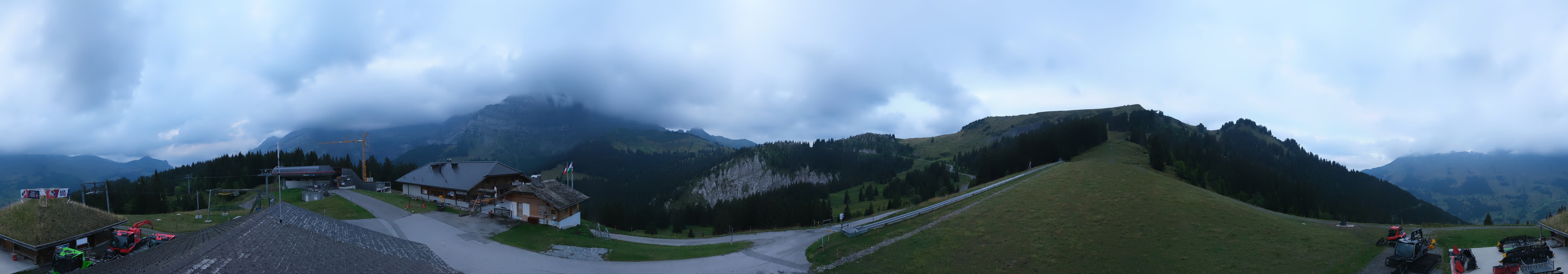 Archiv Foto Webcam Villars Gryon Diablerets Isenau Panorama