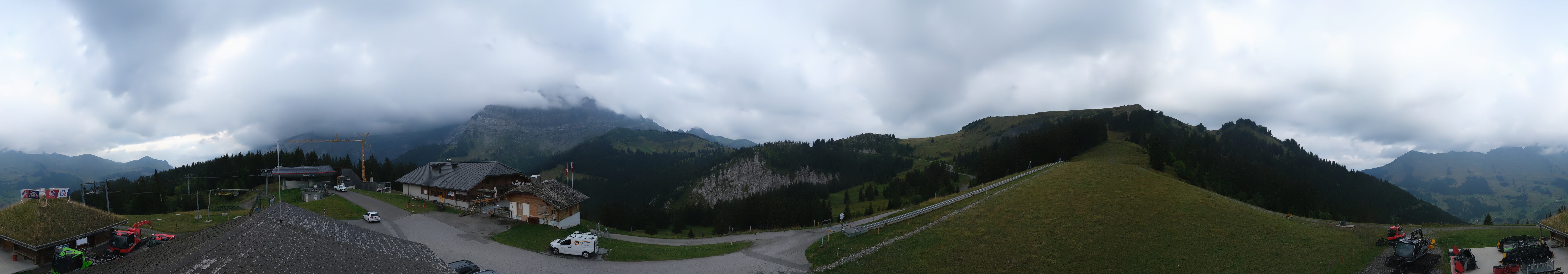 Archiv Foto Webcam Villars Gryon Diablerets Isenau Panorama