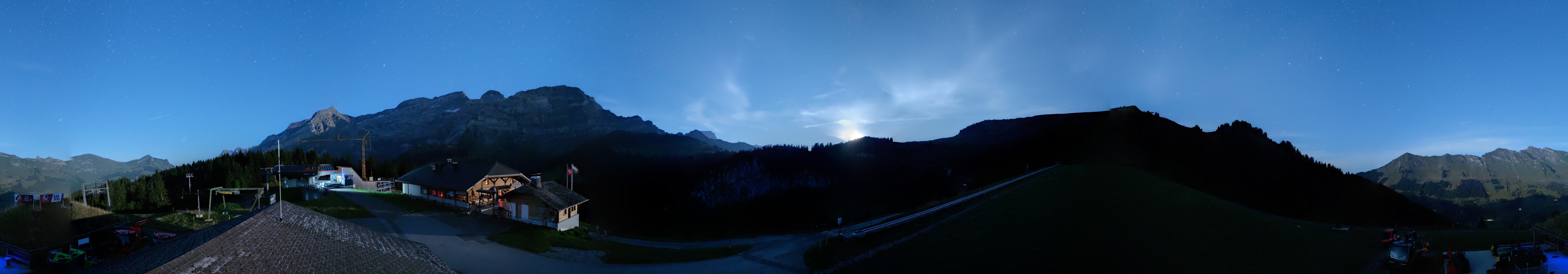 Archiv Foto Webcam Villars Gryon Diablerets Isenau Panorama