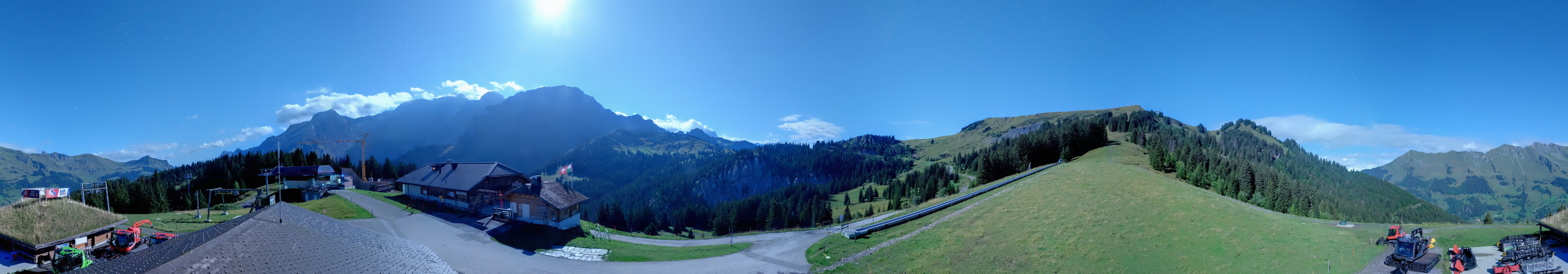 Archived image Webcam Villars Gryon Diablerets Isenau Roundshot