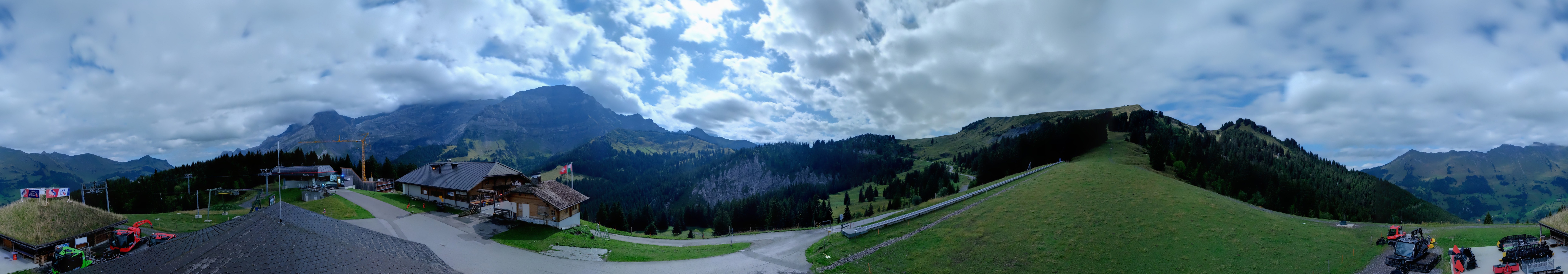 Archived image Webcam Villars Gryon Diablerets Isenau Roundshot