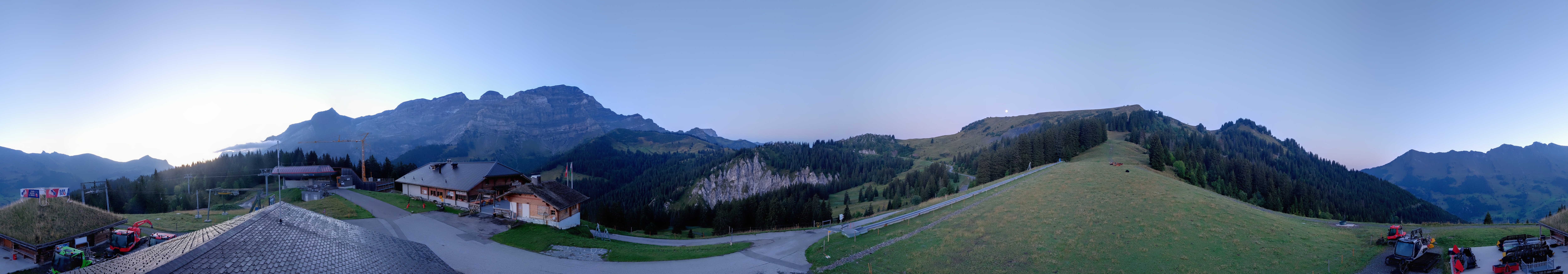 Archived image Webcam Villars Gryon Diablerets Isenau Roundshot
