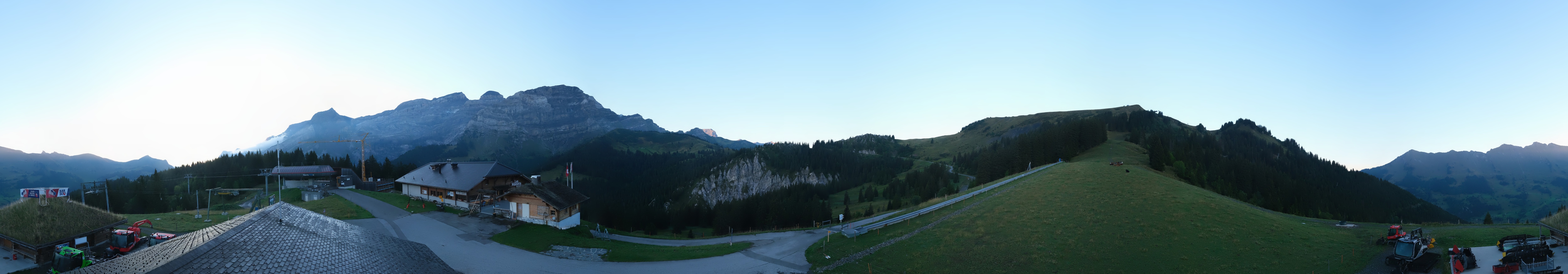 Archived image Webcam Villars Gryon Diablerets Isenau Roundshot
