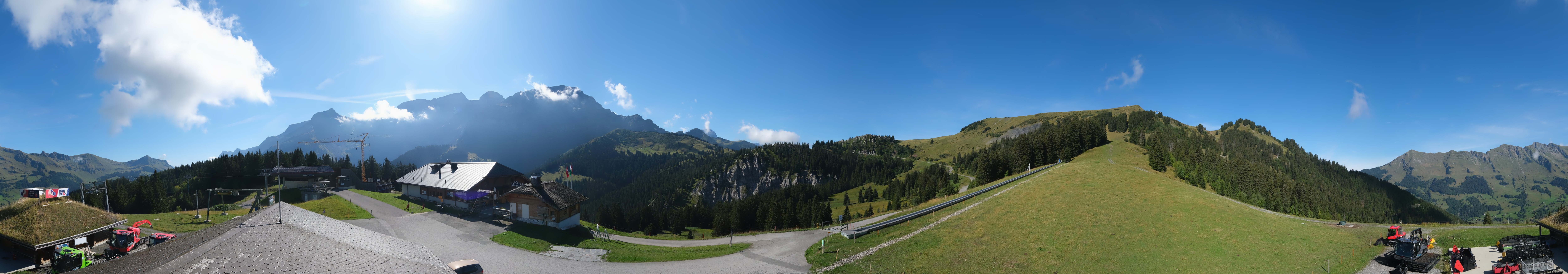 Archived image Webcam Villars Gryon Diablerets Isenau Roundshot