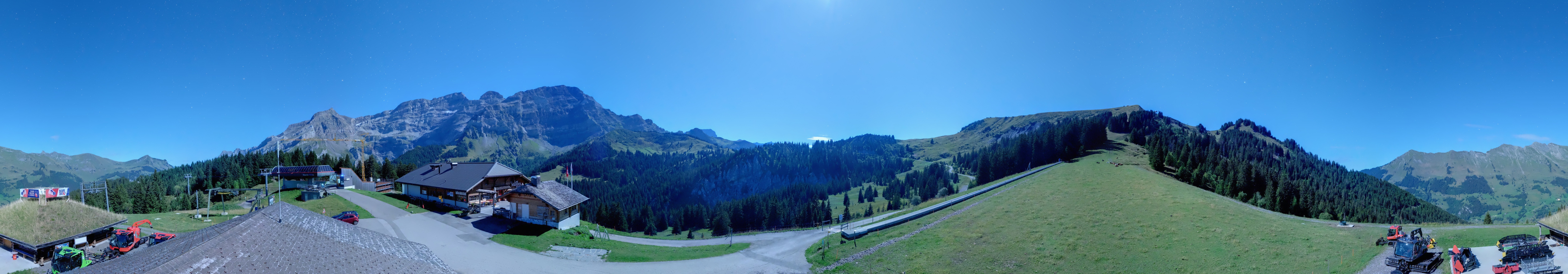 Archived image Webcam Villars Gryon Diablerets Isenau Roundshot