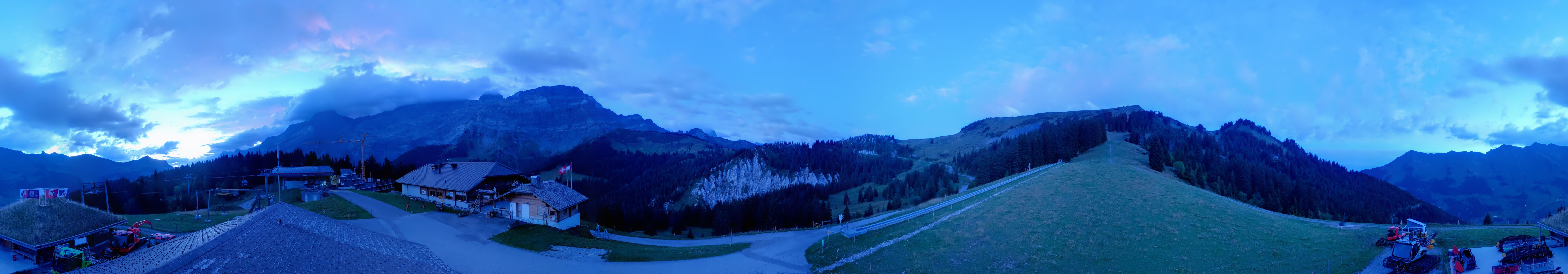 Archiv Foto Webcam Villars Gryon Diablerets Isenau Panorama