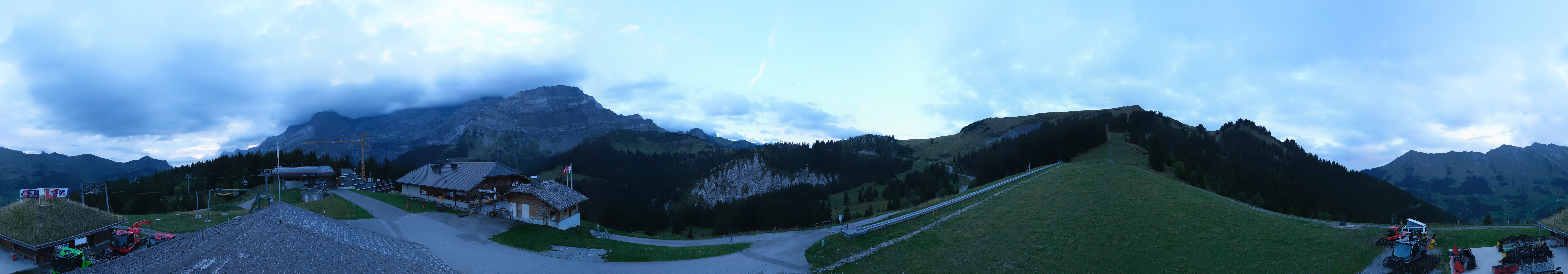 Archiv Foto Webcam Villars Gryon Diablerets Isenau Panorama