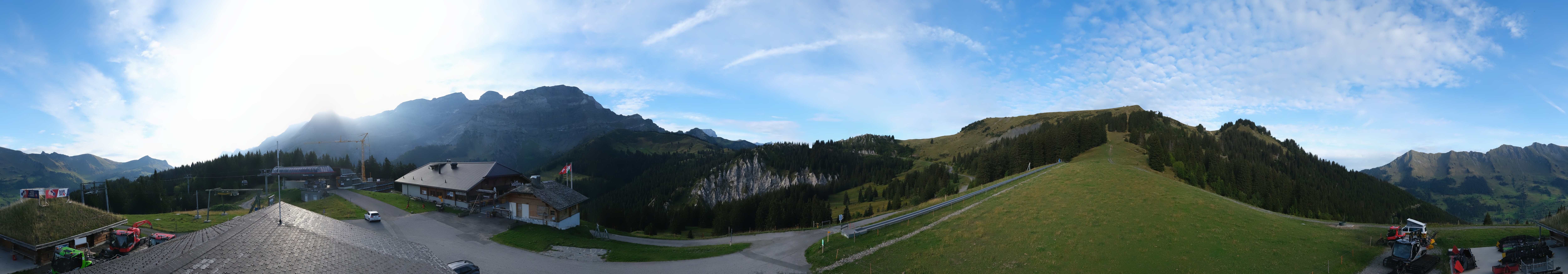 Archiv Foto Webcam Villars Gryon Diablerets Isenau Panorama