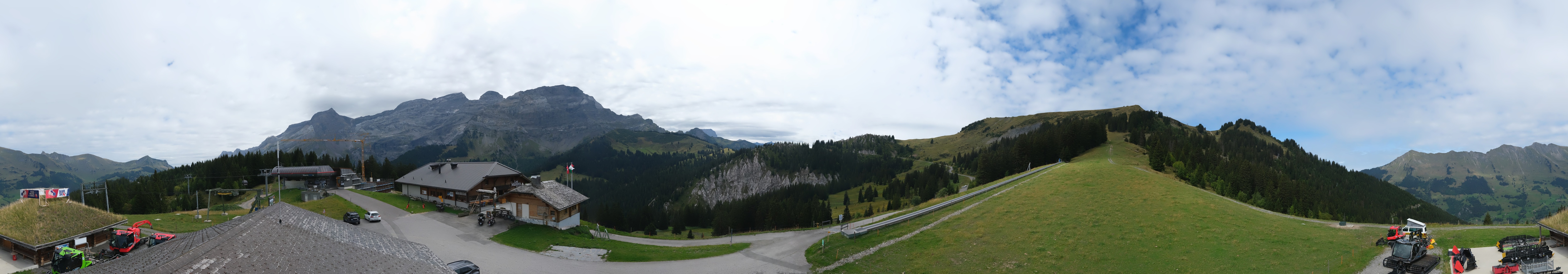 Archiv Foto Webcam Villars Gryon Diablerets Isenau Panorama