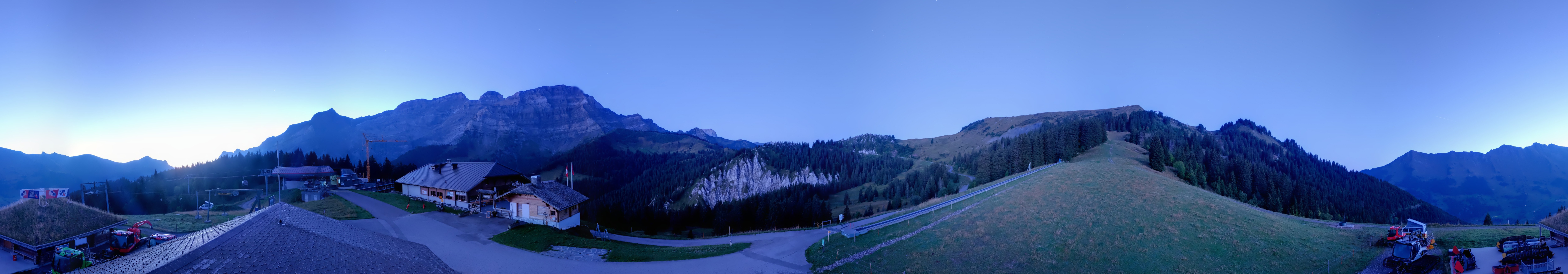 Archiv Foto Webcam Villars Gryon Diablerets Isenau Panorama