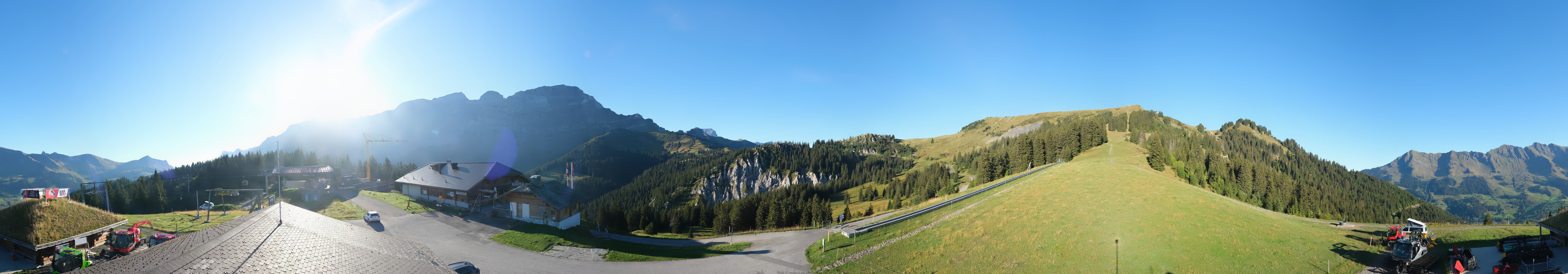 Archiv Foto Webcam Villars Gryon Diablerets Isenau Panorama