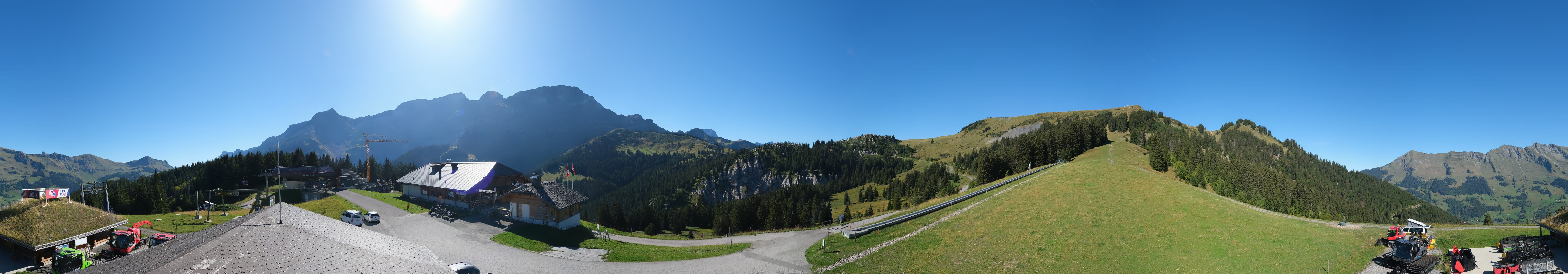Archiv Foto Webcam Villars Gryon Diablerets Isenau Panorama