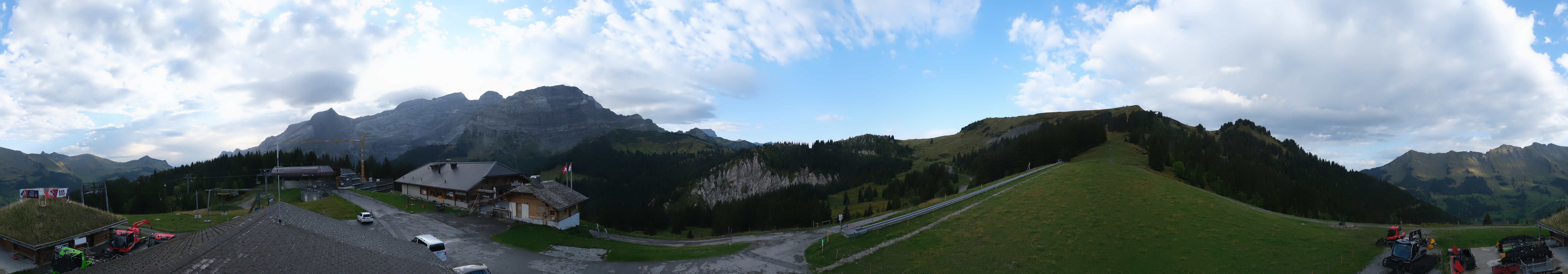 Archiv Foto Webcam Villars Gryon Diablerets Isenau Panorama