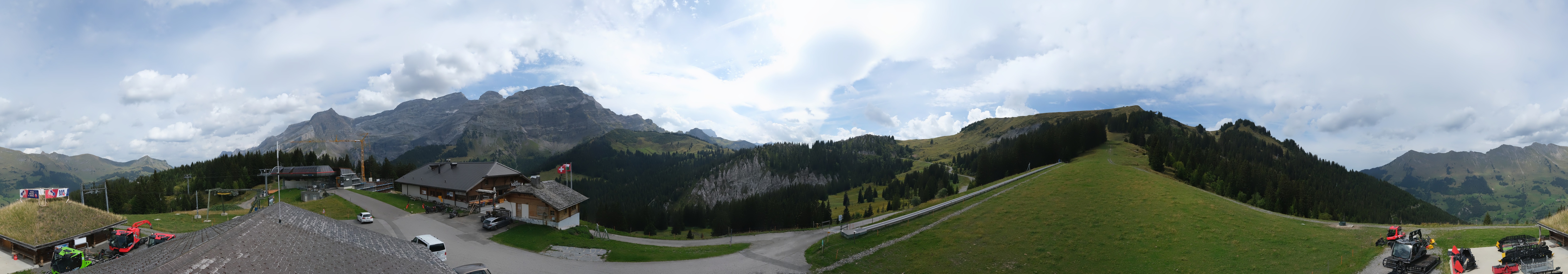 Archiv Foto Webcam Villars Gryon Diablerets Isenau Panorama