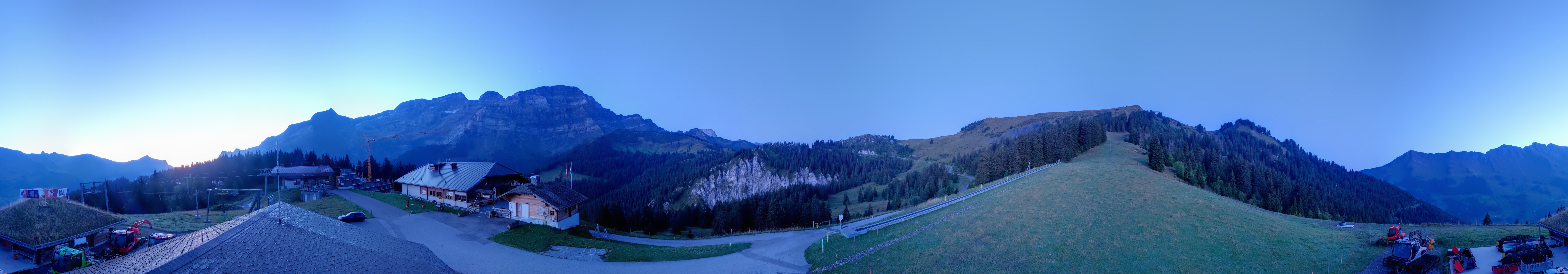 Archived image Webcam Villars Gryon Diablerets Isenau Roundshot