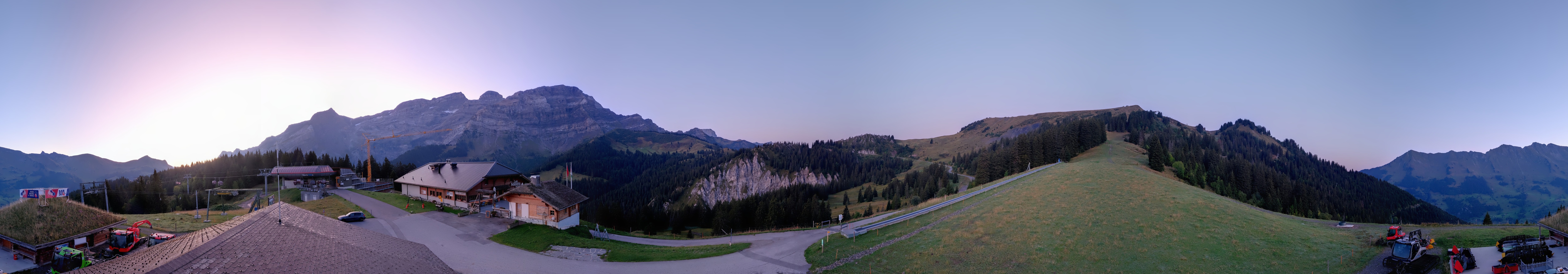 Archived image Webcam Villars Gryon Diablerets Isenau Roundshot