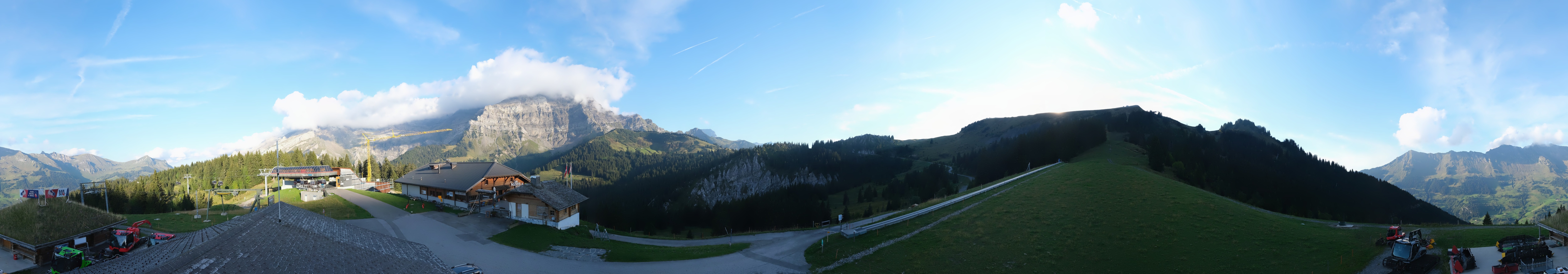Archiv Foto Webcam Villars Gryon Diablerets Isenau Panorama