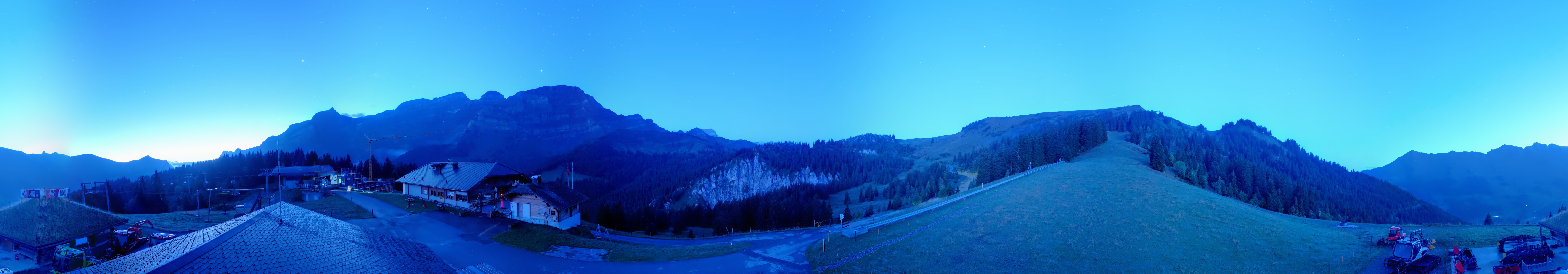 Archiv Foto Webcam Villars Gryon Diablerets Isenau Panorama