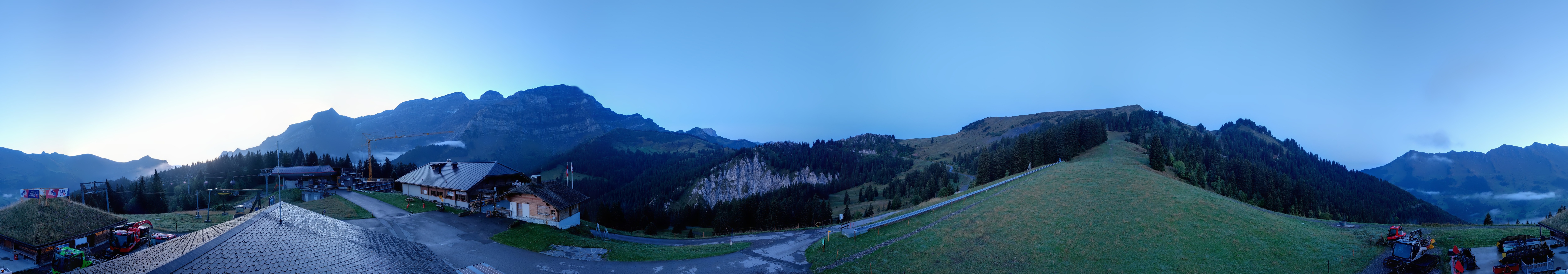 Archiv Foto Webcam Villars Gryon Diablerets Isenau Panorama