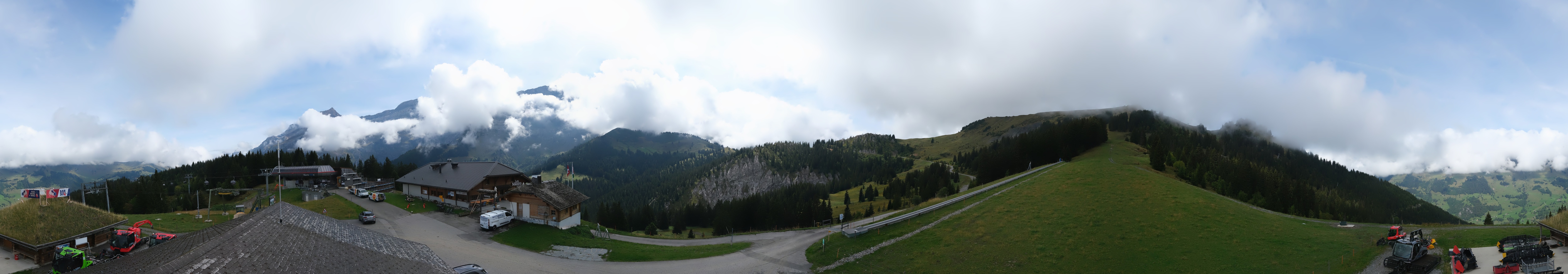 Archiv Foto Webcam Villars Gryon Diablerets Isenau Panorama