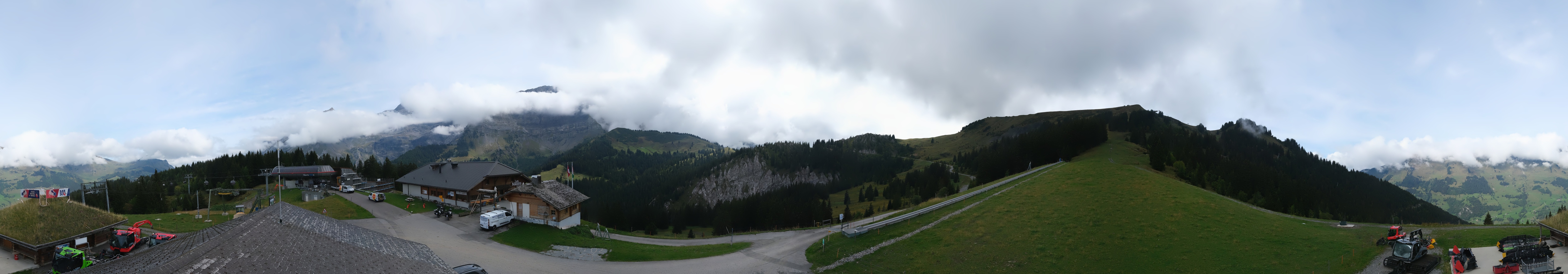 Archiv Foto Webcam Villars Gryon Diablerets Isenau Panorama