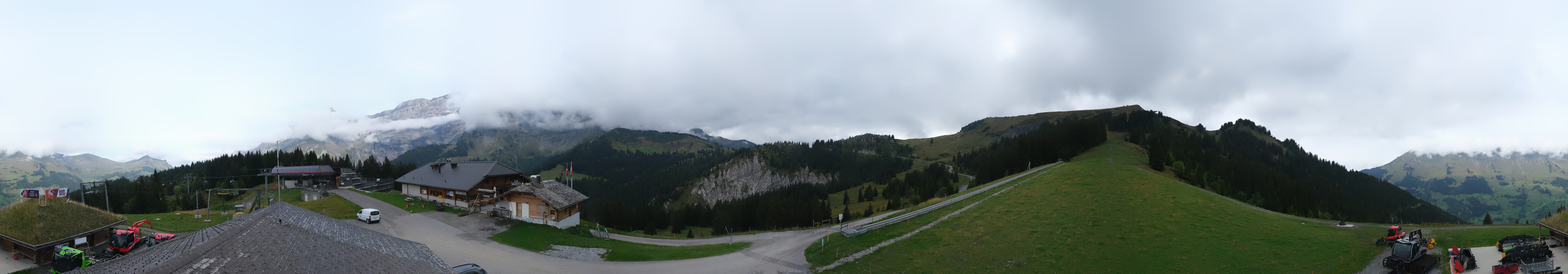 Archiv Foto Webcam Villars Gryon Diablerets Isenau Panorama