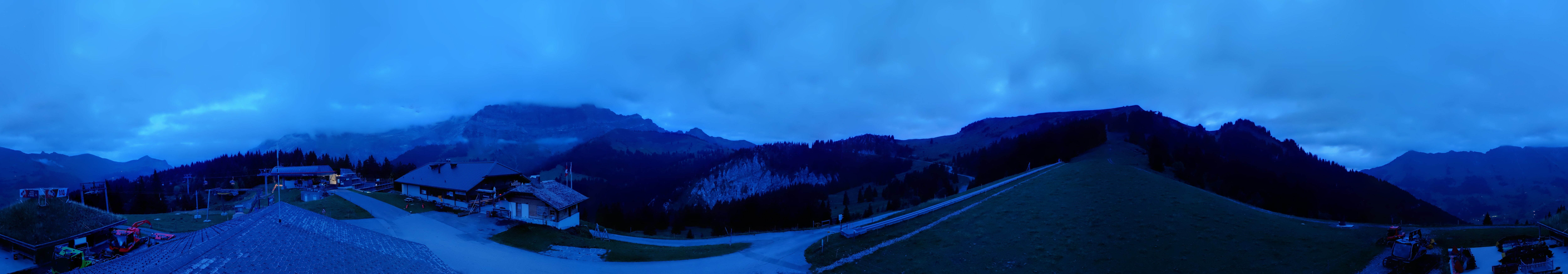 Archiv Foto Webcam Villars Gryon Diablerets Isenau Panorama