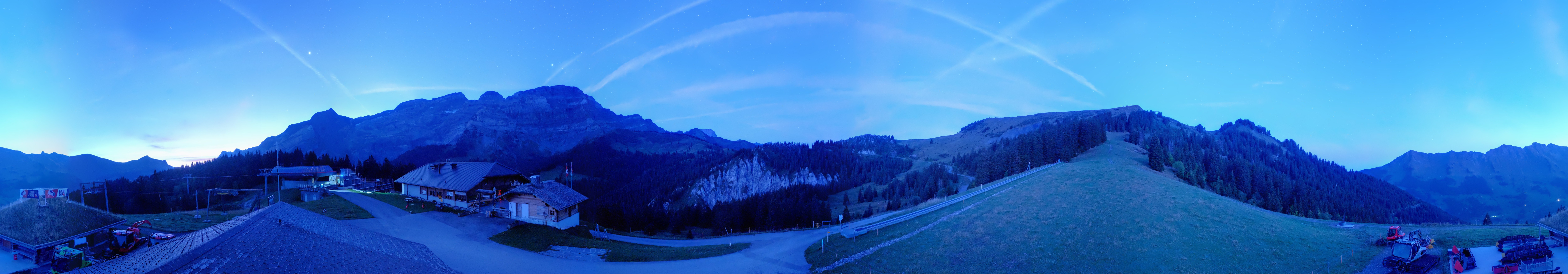 Archiv Foto Webcam Villars Gryon Diablerets Isenau Panorama