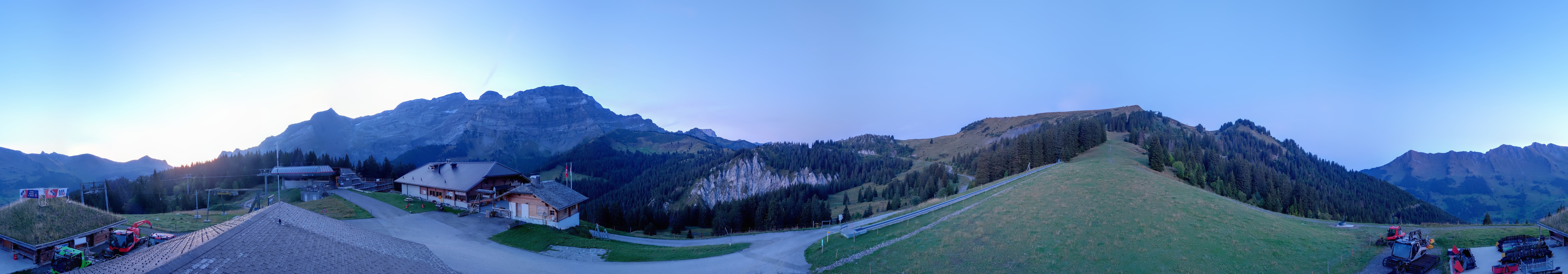 Archiv Foto Webcam Villars Gryon Diablerets Isenau Panorama