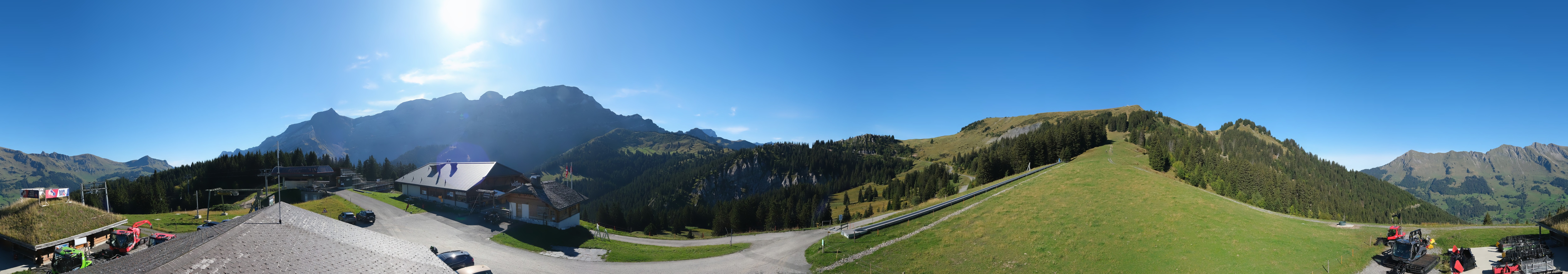 Archiv Foto Webcam Villars Gryon Diablerets Isenau Panorama