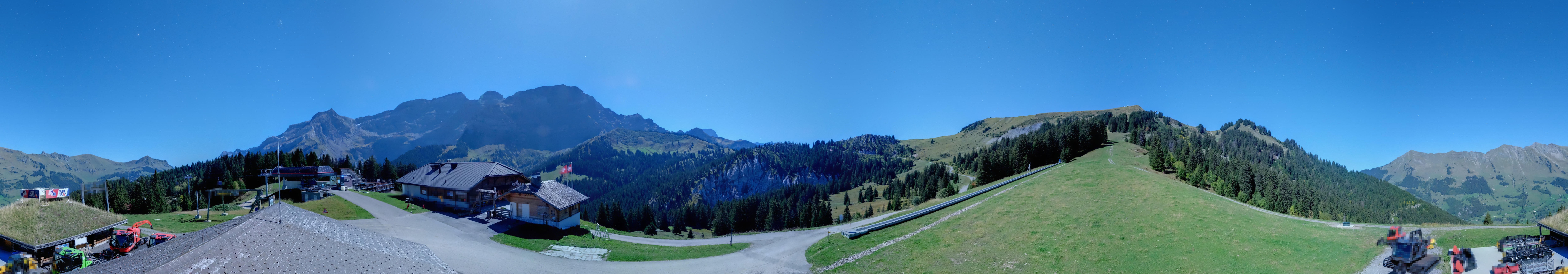 Archiv Foto Webcam Villars Gryon Diablerets Isenau Panorama