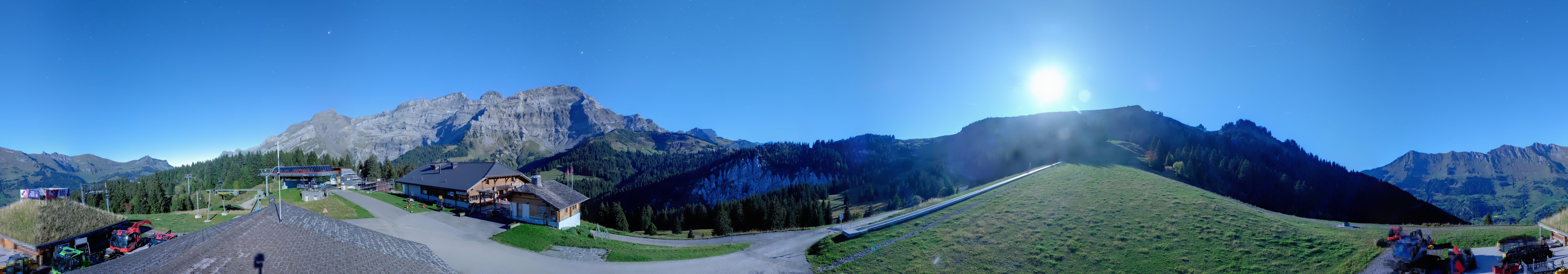 Archiv Foto Webcam Villars Gryon Diablerets Isenau Panorama