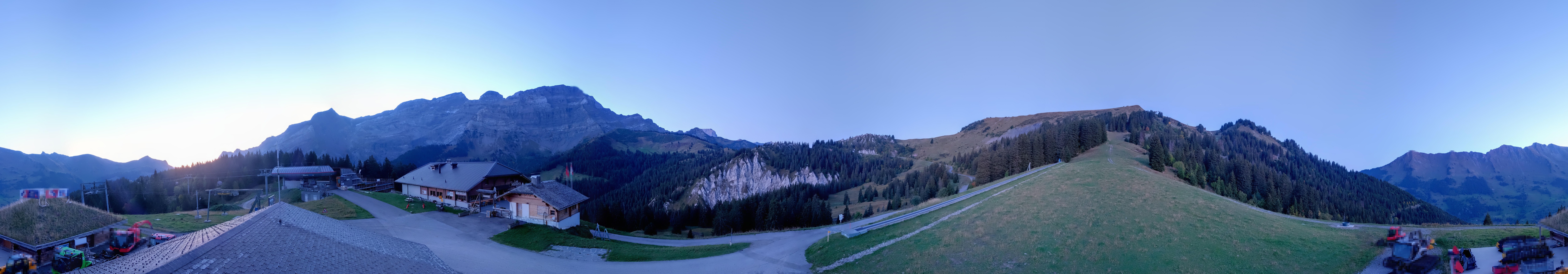 Archiv Foto Webcam Villars Gryon Diablerets Isenau Panorama