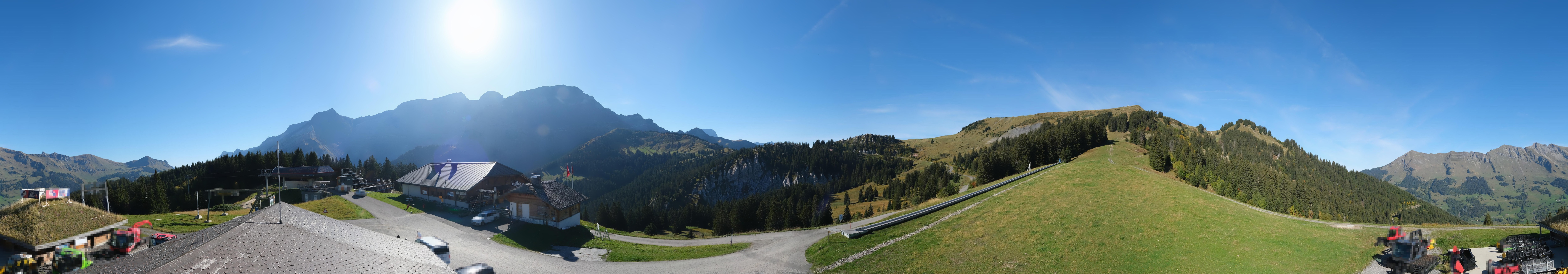 Archived image Webcam Villars Gryon Diablerets Isenau Roundshot