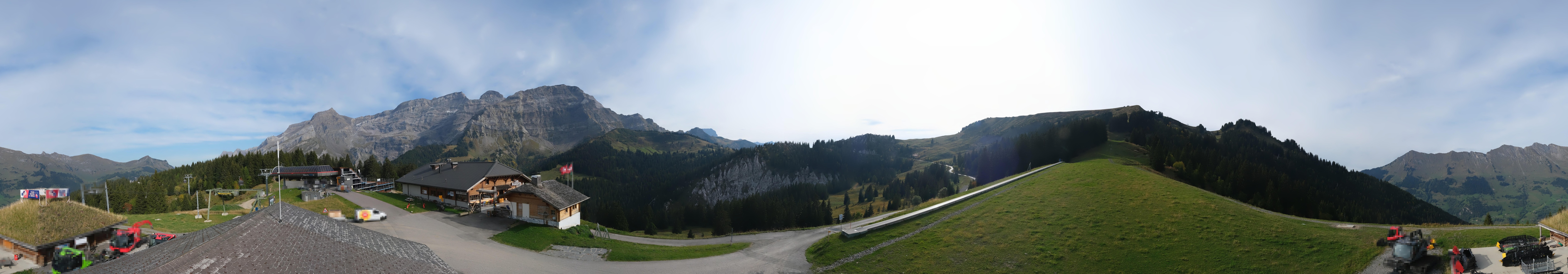 Archived image Webcam Villars Gryon Diablerets Isenau Roundshot