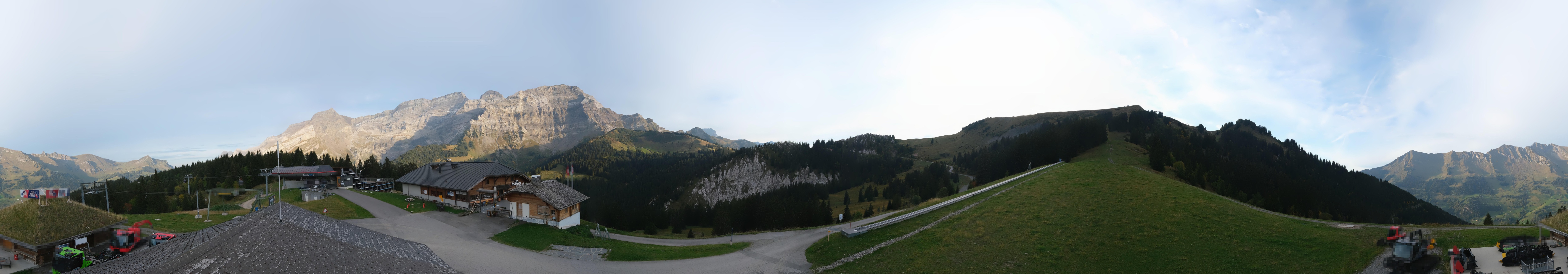 Archived image Webcam Villars Gryon Diablerets Isenau Roundshot