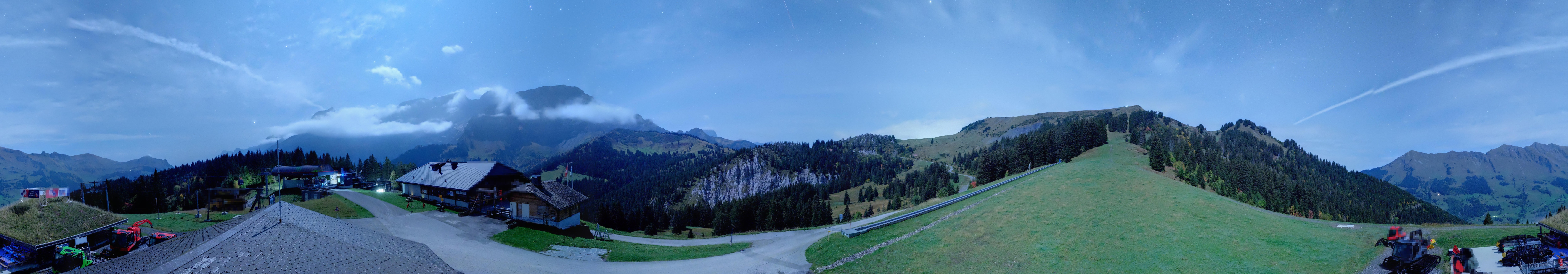Archiv Foto Webcam Villars Gryon Diablerets Isenau Panorama