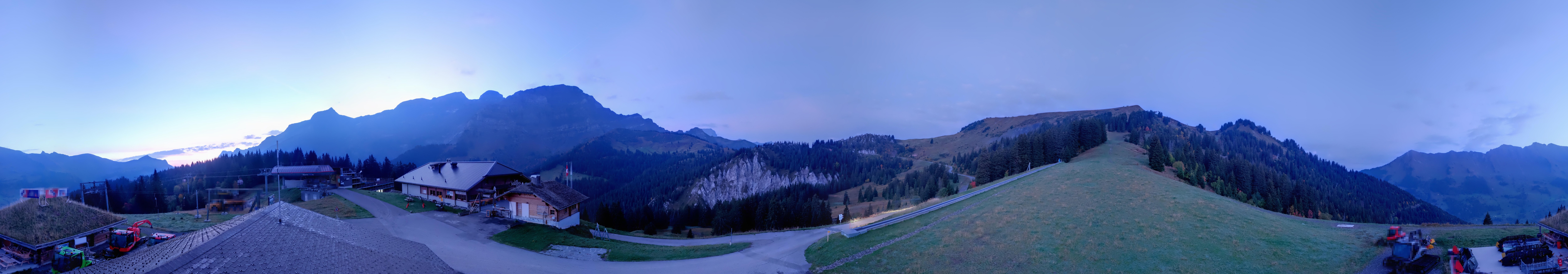 Archiv Foto Webcam Villars Gryon Diablerets Isenau Panorama