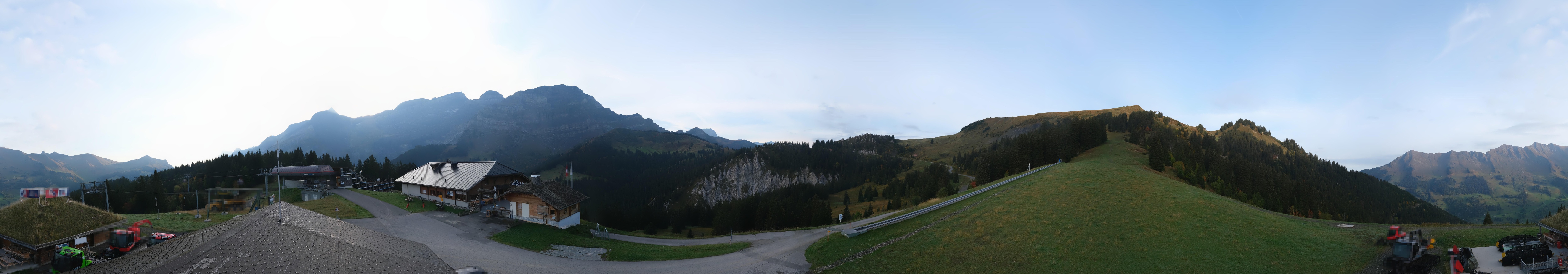 Archiv Foto Webcam Villars Gryon Diablerets Isenau Panorama