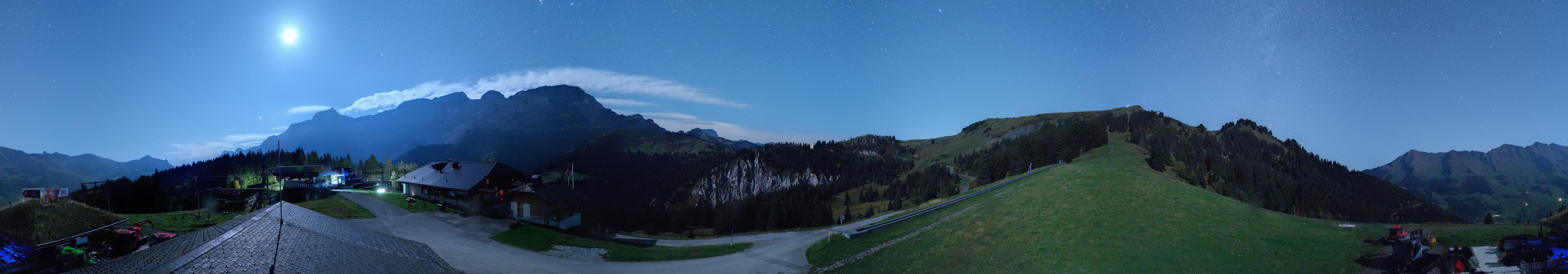 Archiv Foto Webcam Villars Gryon Diablerets Isenau Panorama