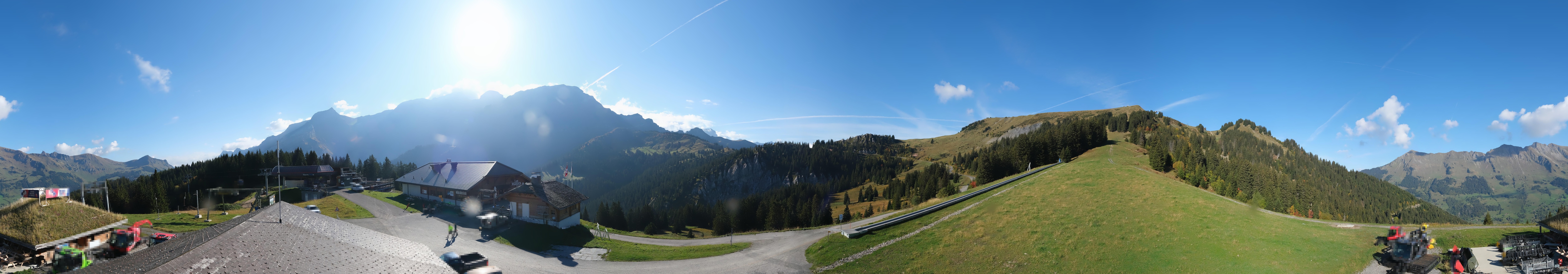 Archiv Foto Webcam Villars Gryon Diablerets Isenau Panorama