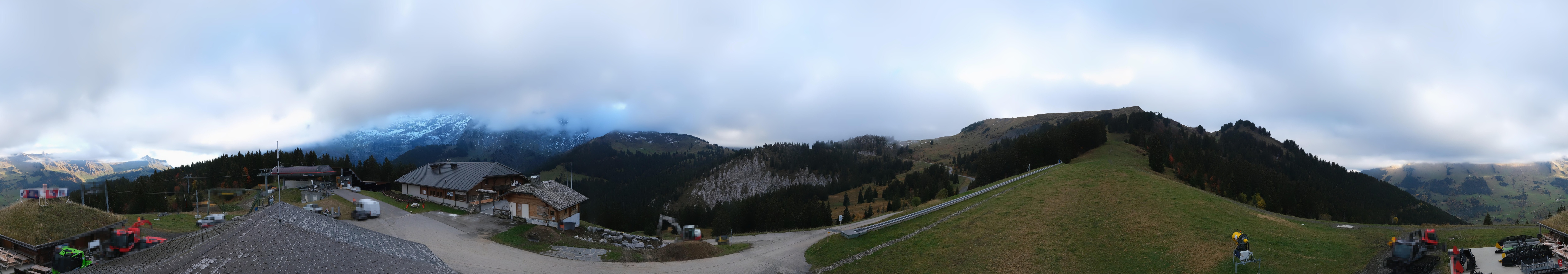 Archiv Foto Webcam Villars Gryon Diablerets Isenau Panorama