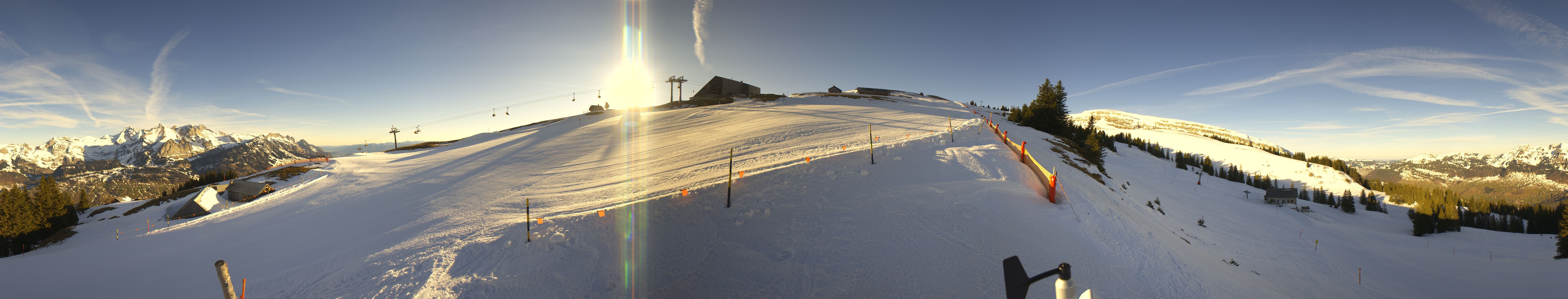 Archived image Webcam Roundshot Wildhaus Toggenburg Gamsalp