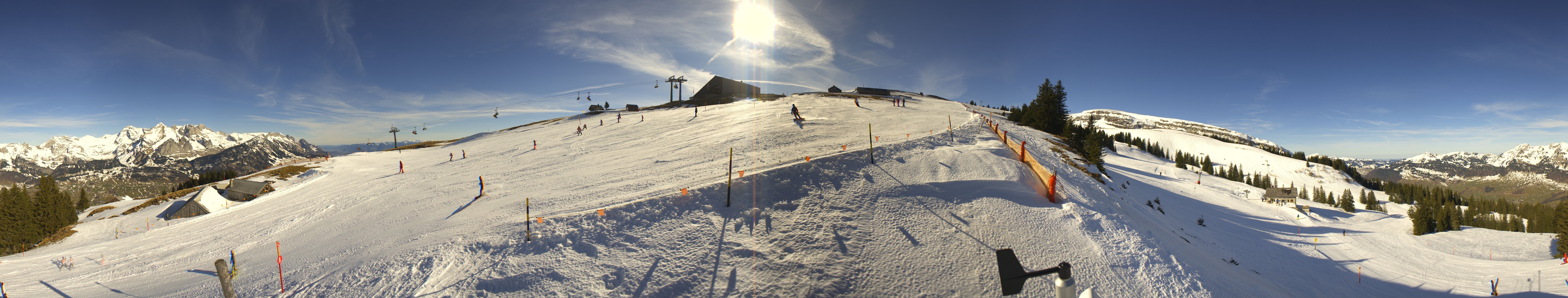 Archived image Webcam Roundshot Wildhaus Toggenburg Gamsalp