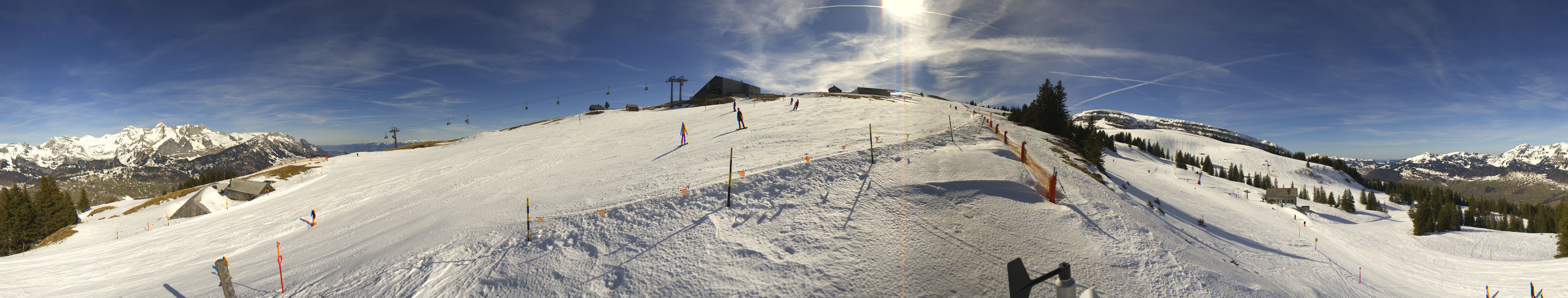 Archived image Webcam Roundshot Wildhaus Toggenburg Gamsalp