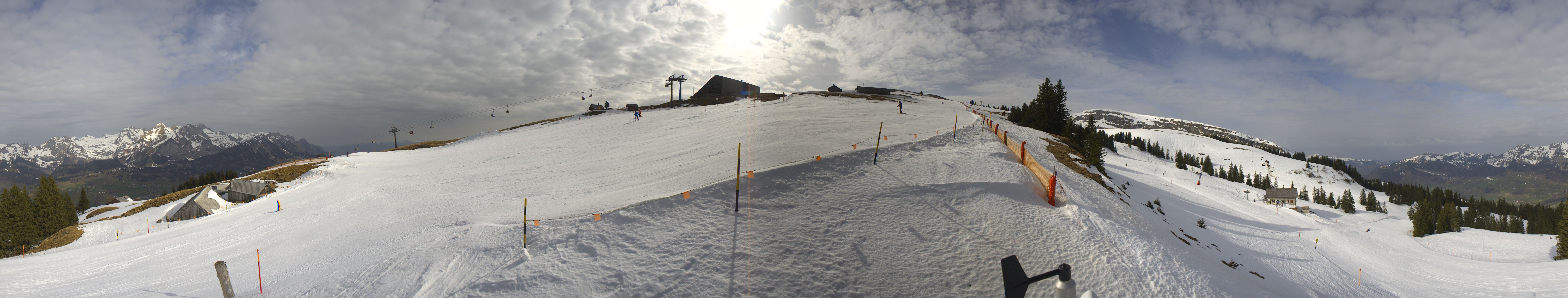 Archiv Foto Webcam Wildhaus Bergbahnen Toggenburg Gamsalp