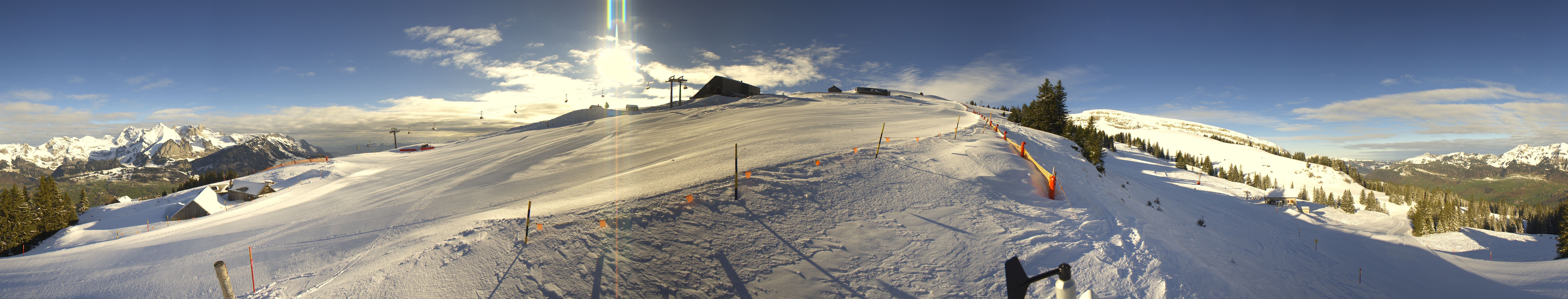 Archiv Foto Webcam Wildhaus Bergbahnen Toggenburg Gamsalp