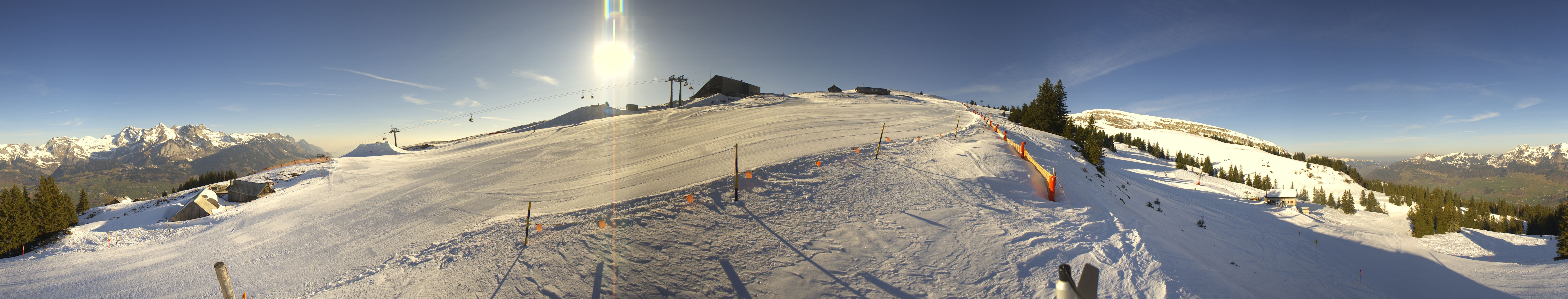 Archived image Webcam Roundshot Wildhaus Toggenburg Gamsalp